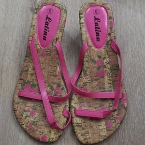 Latina Pink Sandals